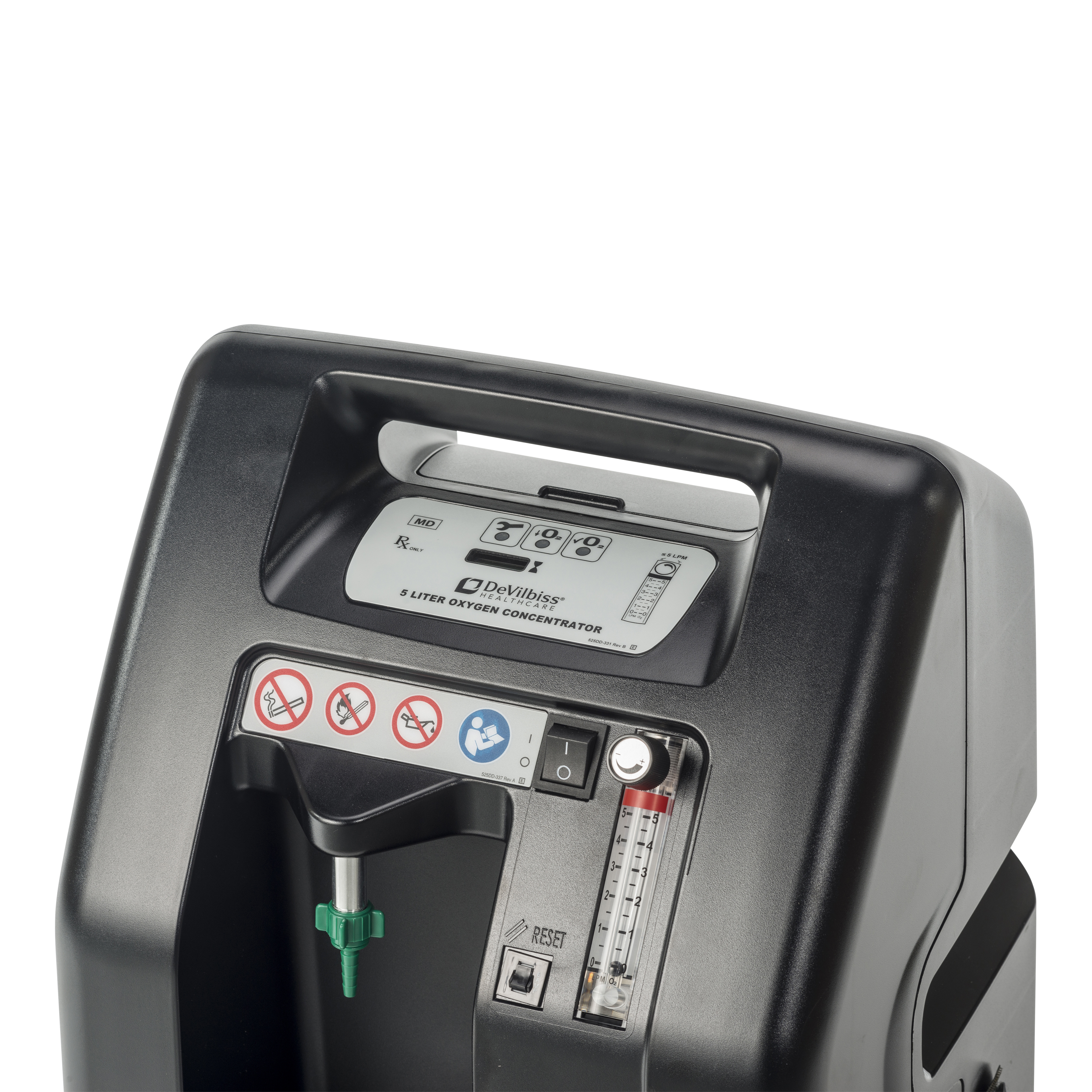 Drive DeVilbiss 5L Oxygen Concentrator Top