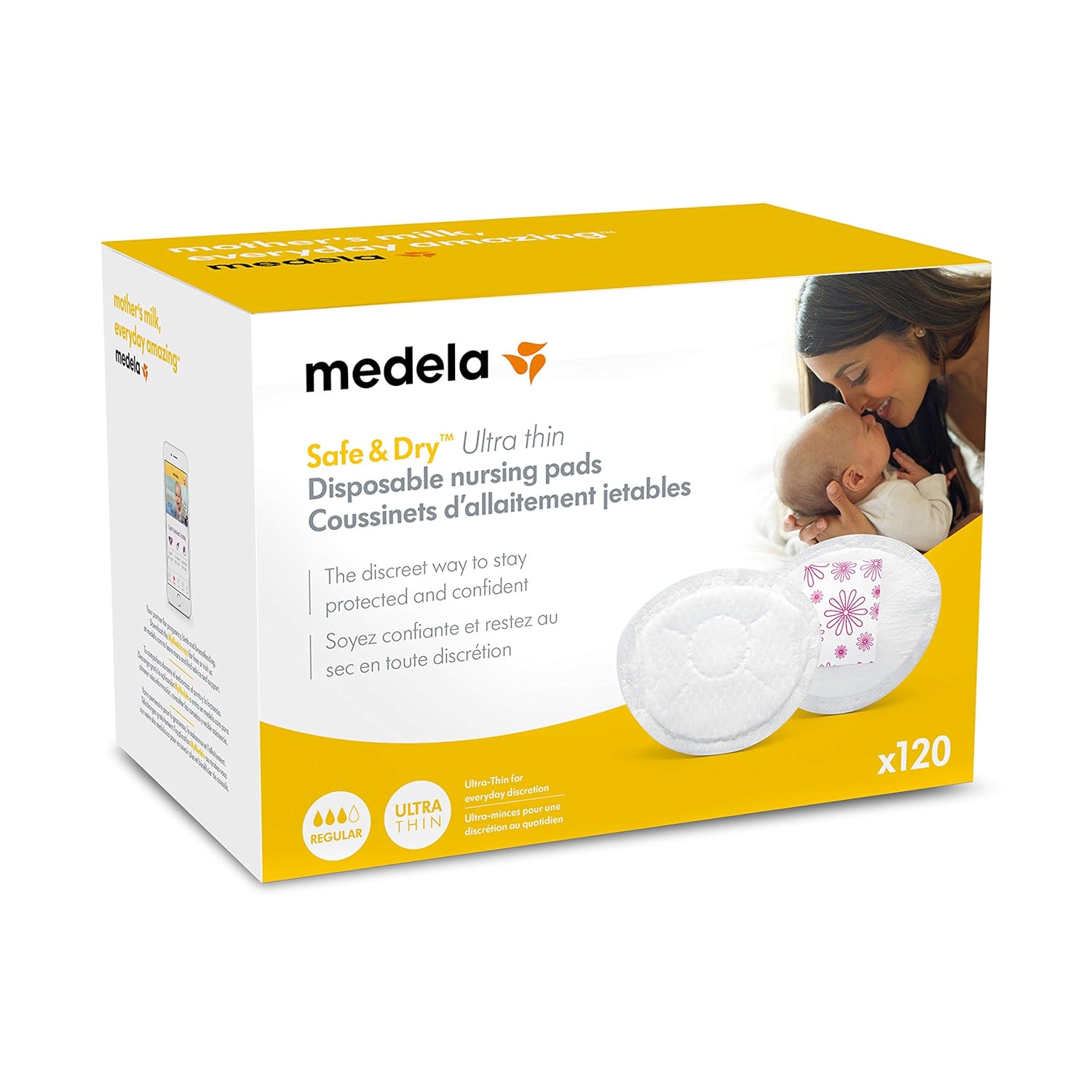 Medela Safe & Dry™ Ultra-Thin Disposable Nursing Pads