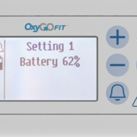 OxyGo Fit Portable Oxygen Concentrator Screen thumbnail