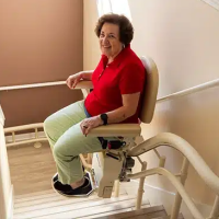 Helix Curved Stairlift Use thumbnail